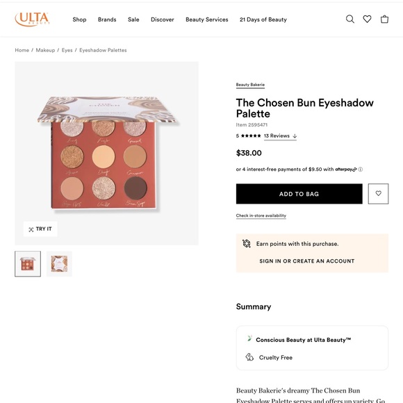 🌞eyeshadow palette - Picture 3 of 3